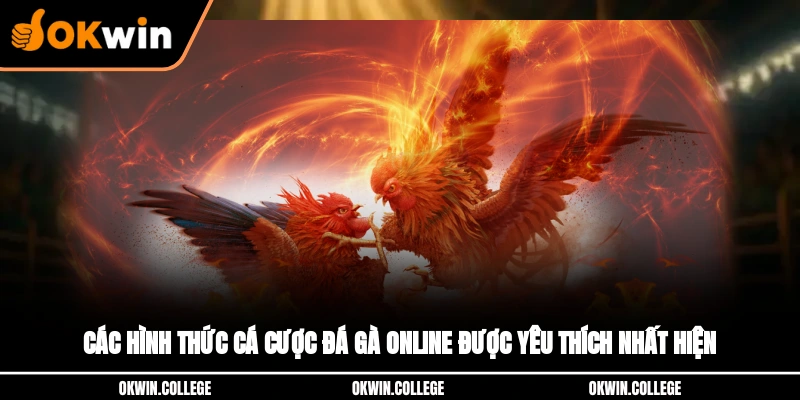 Các hình thức cá cược đá gà online được yêu thích nhất hiện