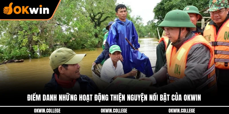 Điểm danh những hoạt động thiện nguyện nổi bật của OKWIN Điểm danh những hoạt động thiện nguyện nổi bật của OKWIN